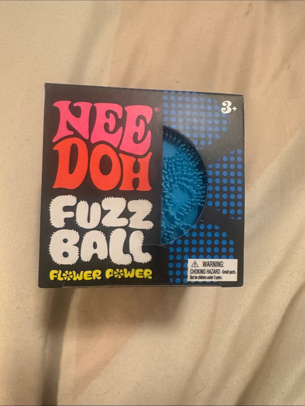 Needoh Fuzz Ball - Blue